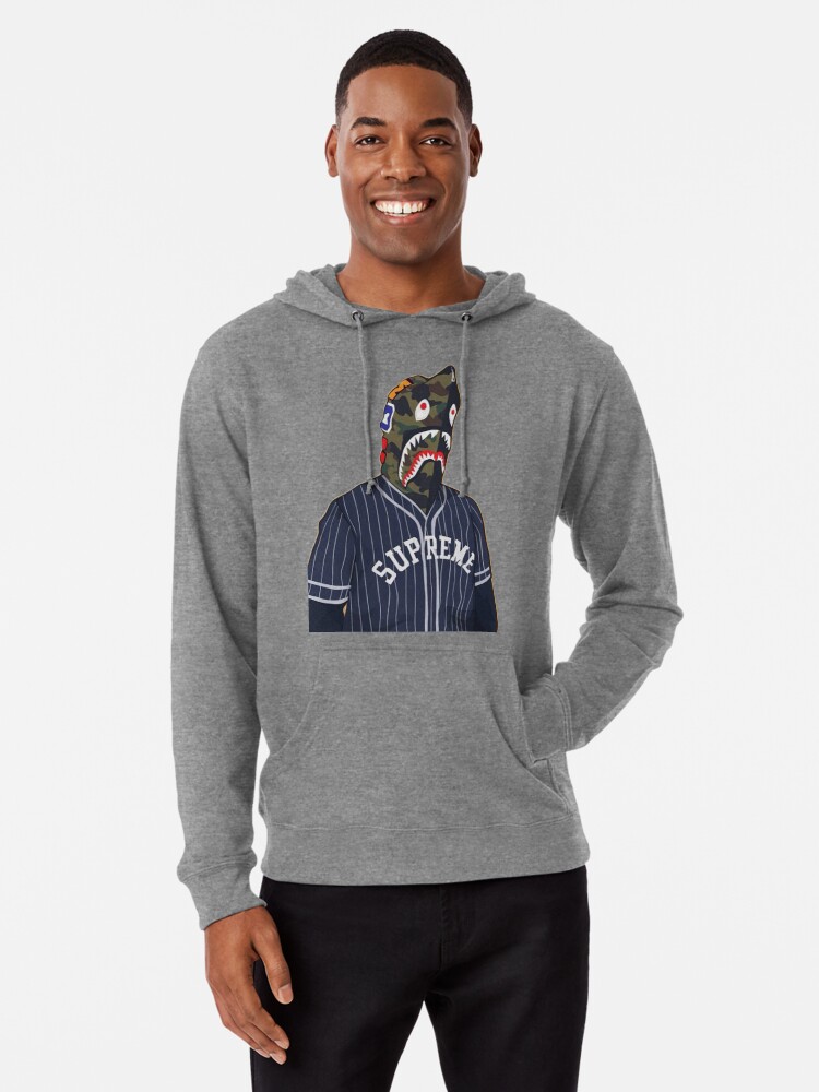 supreme hooded baseball jersey