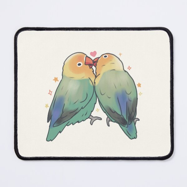 Item preview, Cute Lovebirds illustration designed and sold by Artofmayara.