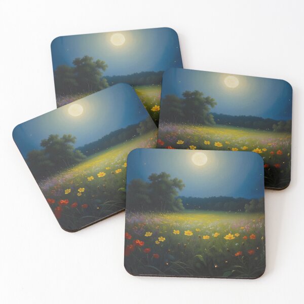 Item preview, Wildflower Fields Landscape 002 designed and sold by KolosalPrints.