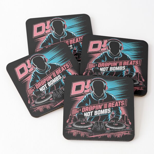Item preview, DJ - Droppin' Beats, Not Bombs designed and sold by DJ-Portable.