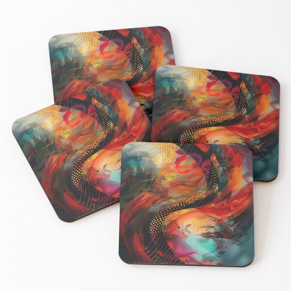 Item preview, Okinawa Abstract Dragon Dance designed and sold by palmyst.