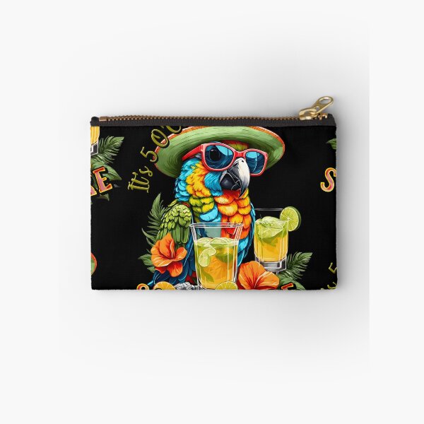 Item preview, It's 5 o'clock somewhere Tropical Parrot Cocktail Sunset designed and sold by MindWave THC.