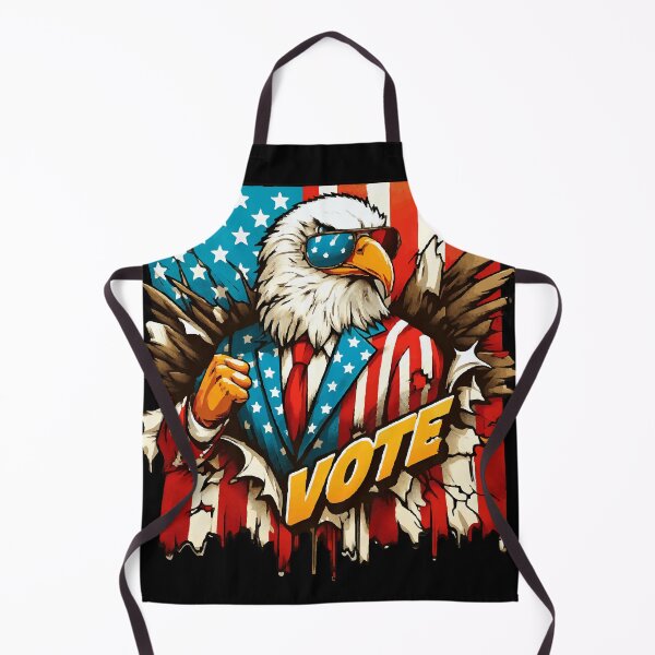 Item preview, Voting Day 2024 USA  / American Eagle - The Patriotic Vote designed and sold by Tw1nsAIArt.