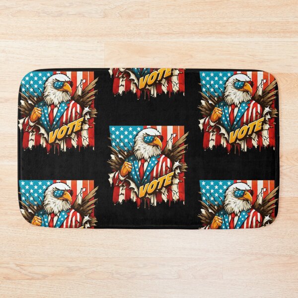 Item preview, Voting Day 2024 USA  / American Eagle - The Patriotic Vote designed and sold by Tw1nsAIArt.