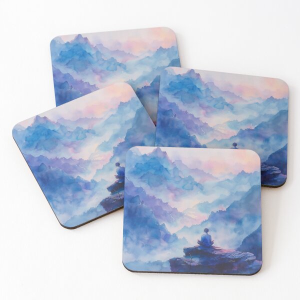 Item preview, Meditation Over Mountains designed and sold by palmyst.