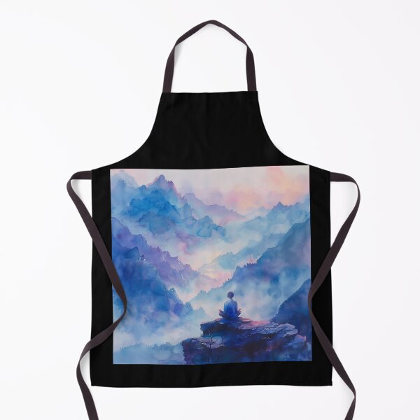 Item preview, Meditation Over Mountains designed and sold by palmyst.