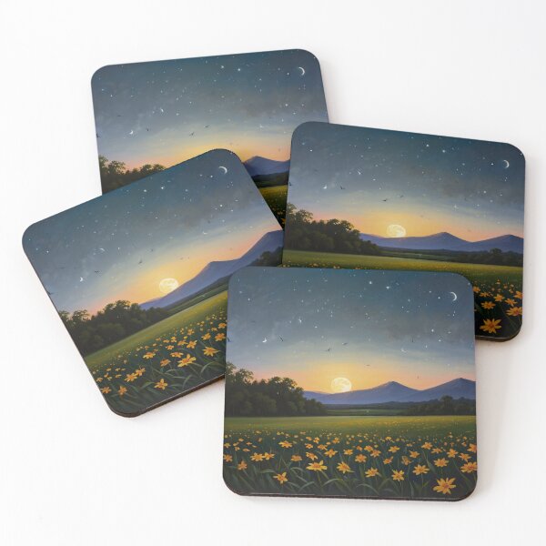 Item preview, Wildflower Field Landscape 006 designed and sold by KolosalPrints.