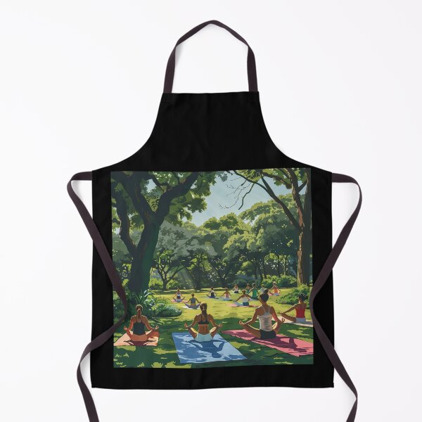 Item preview, Outdoor Yoga Class designed and sold by palmyst.