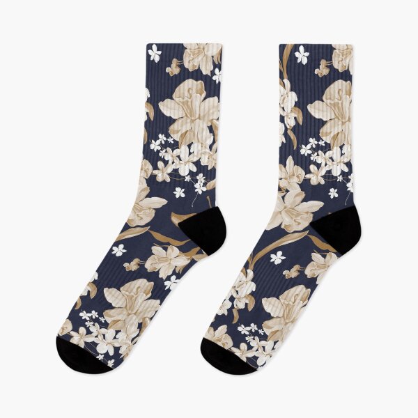 Item preview, Romantic Orchid Floral Garden Pattern designed and sold by StudioGlouna.