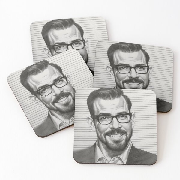 Item preview, "Contemplative Genius: A Richard Osman Portrait" designed and sold by YounGistanStore.