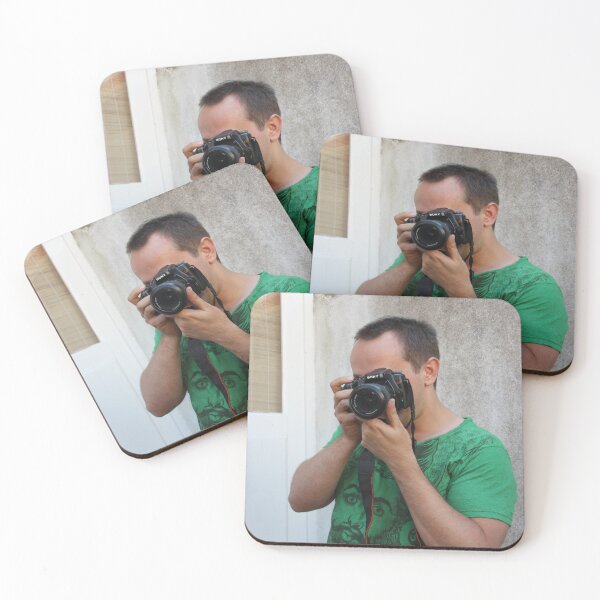 Item preview, Photography portrait man photographer in action  designed and sold by Carré Comme Orange.