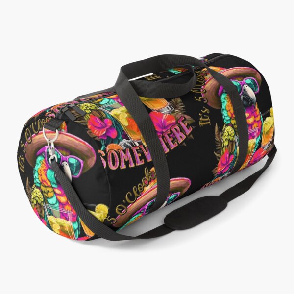 Item preview, It's 5 o'clock somewhere Tropical Parrot Cocktail Sunset designed and sold by MindWave THC.