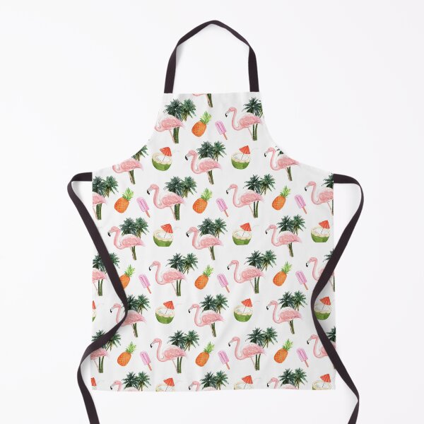 Item preview, Tropical Flamingo Paradise - Vibrant Summer Pattern designed and sold by MiszungART.