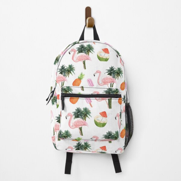 Item preview, Tropical Flamingo Paradise - Vibrant Summer Pattern designed and sold by MiszungART.
