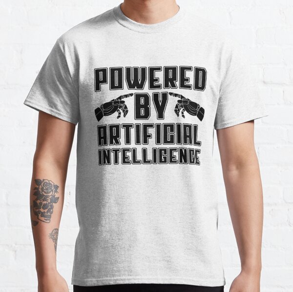 Item preview, Powered By Artificial Cyborg Programmer Robotics designed and sold by tshirtconcepts.