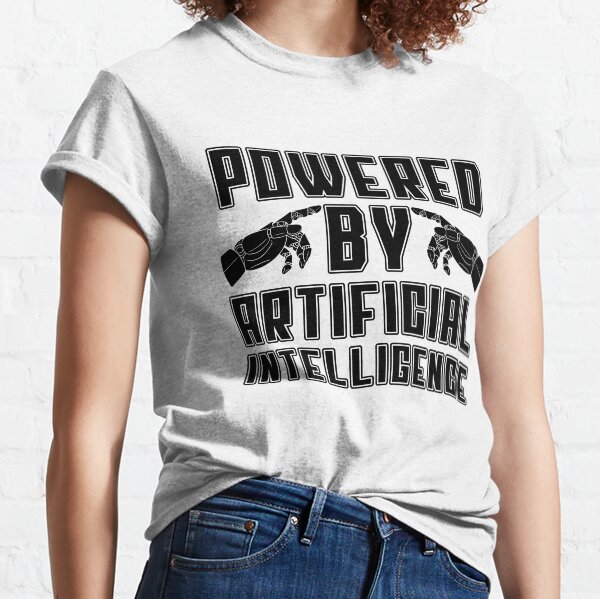 Item preview, Powered By Artificial Cyborg Programmer Robotics designed and sold by tshirtconcepts.