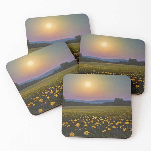 Item preview, Wildflower Fields Landscape 007 designed and sold by KolosalPrints.