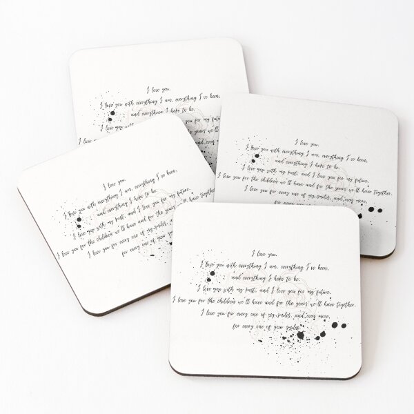 Item preview, I love you love letter-  Bridgertone season3 Fanart designed and sold by Dominika Farkašová.