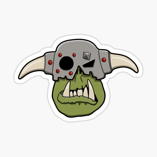 Item preview, Green Ork Cartoon Helmet designed and sold by MoasisArt.
