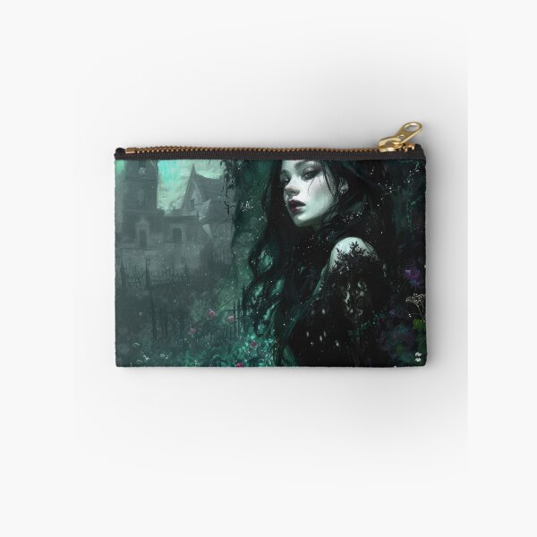 Item preview, Girl in a Gothic Garden designed and sold by kansaikate.