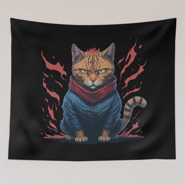 Item preview, Jujutsu Catsen designed and sold by Ikibrai.