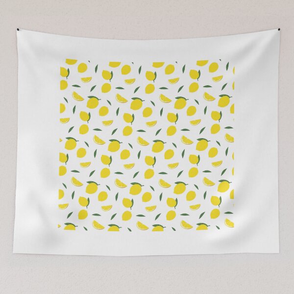 Item preview, Fresh Lemon Zest Pattern - Bright Citrus Summer Design designed and sold by MiszungART.