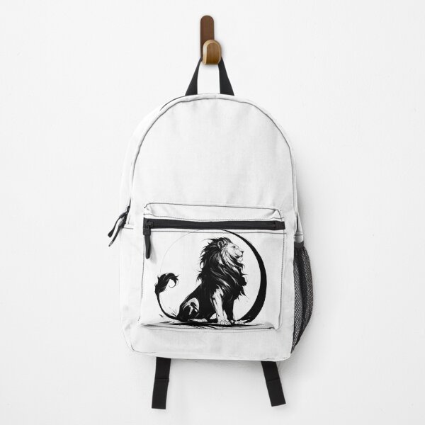 Item preview, Silhouette black and white lion designed and sold by SMARTKIT DESIGNAGENCY.