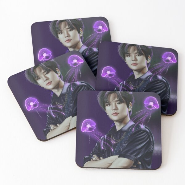 Item preview, Seungmin with glowing jellyfish  designed and sold by Pewart.