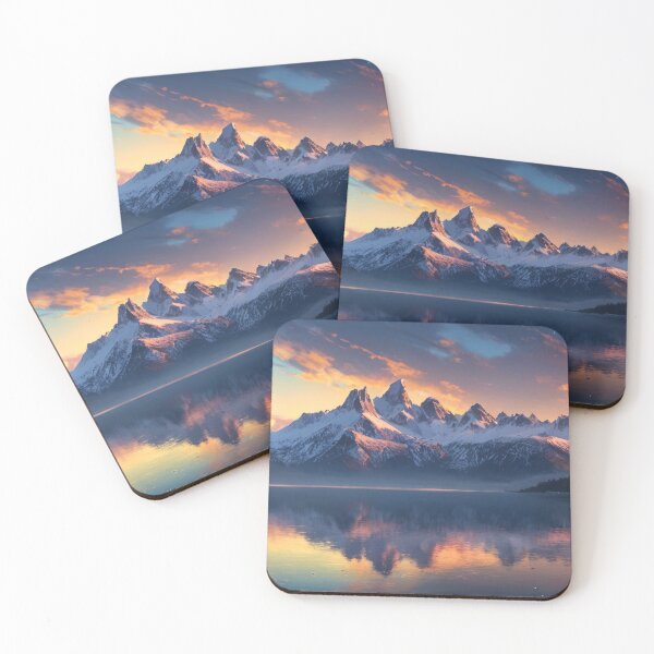 Item preview, Mountain Lake Landscape 002 designed and sold by KolosalPrints.