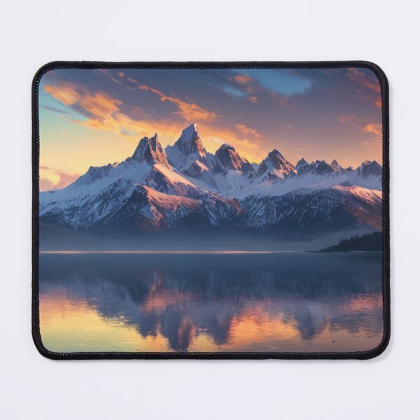 Item preview, Mountain Lake Landscape 002 designed and sold by KolosalPrints.