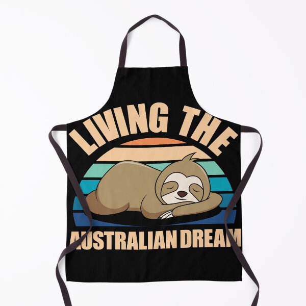 Item preview, LIVING THE AUSTRALIAN DREAM (A SLOTH'S LIFE) designed and sold by Takin-Thepiss.