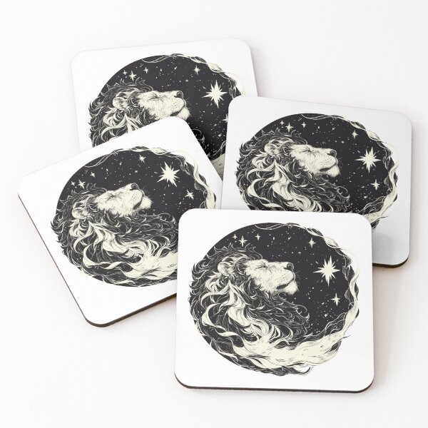 Item preview, Silhouette black and white lion  designed and sold by SMARTKIT  DESIGNAGENCY.