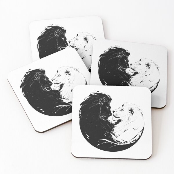 Item preview, Silhouette black and white lion  designed and sold by SMARTKIT  DESIGNAGENCY.