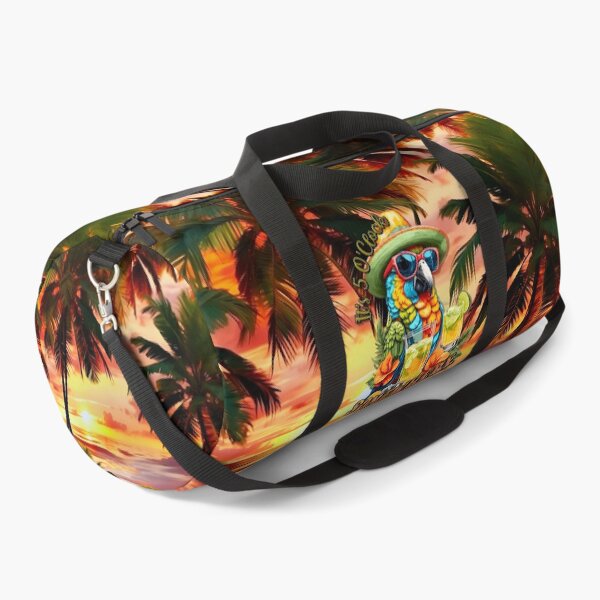 Item preview, It's 5 o'clock somewhere Tropical Parrot Cocktail Sunset Beach designed and sold by MindWave THC.