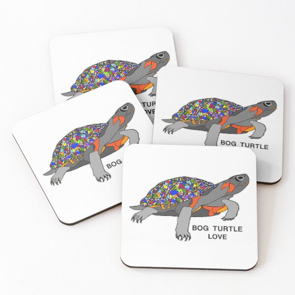 Item preview, Bog Turtle Love, Cute Turtle Art, Turtle Lover  designed and sold by Colleen Macomber.