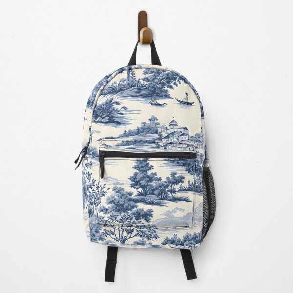 Item preview, Toile de jouy,blue china,Chinoiserie,toile,blue and white  designed and sold by MariaMarinova.