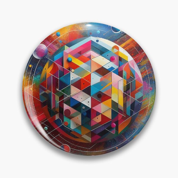 Item preview, Geometric abstract art designed and sold by Silbays.