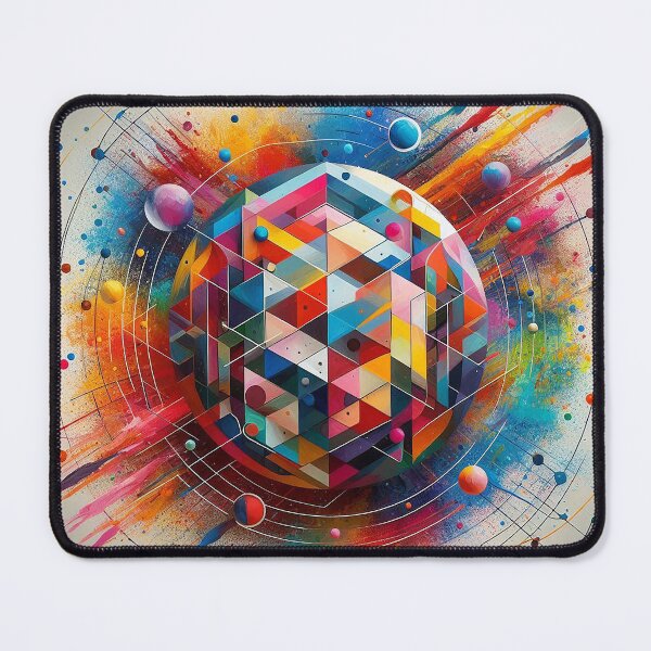 Item preview, Geometric abstract art designed and sold by Silbays.