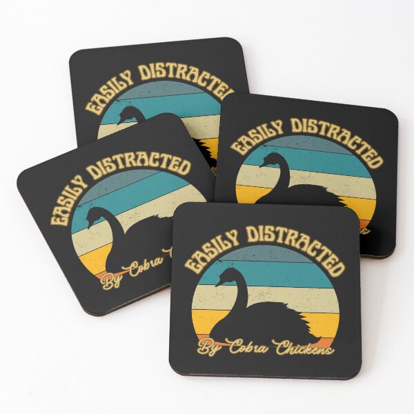 Item preview, Easily Distracted By Cobra Chickens designed and sold by AussieWonders.