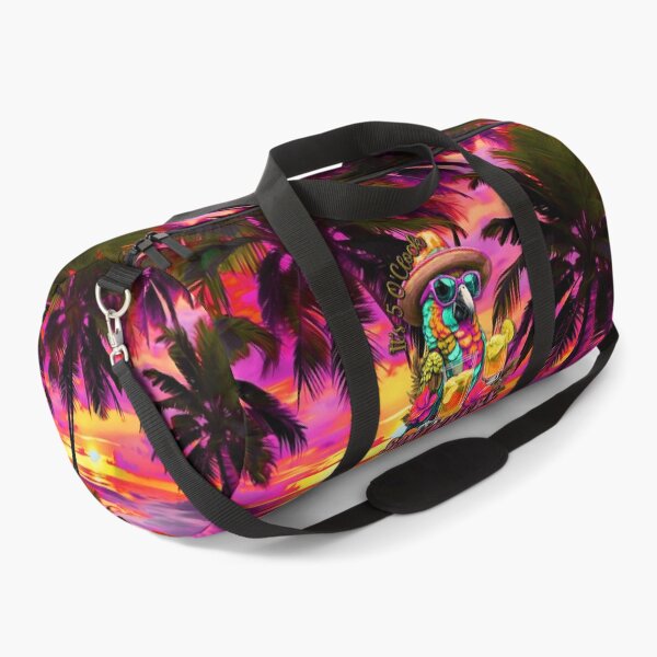 Item preview, It's 5 o'clock somewhere Tropical Parrot Cocktail Sunset Beach designed and sold by MindWave THC.