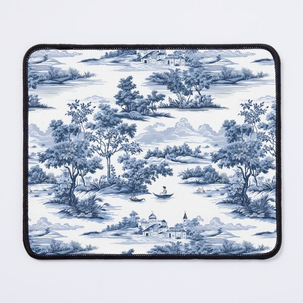 Item preview, Toile de jouy,blue china,Chinoiserie,toile,blue and white designed and sold by MariaMarinova.