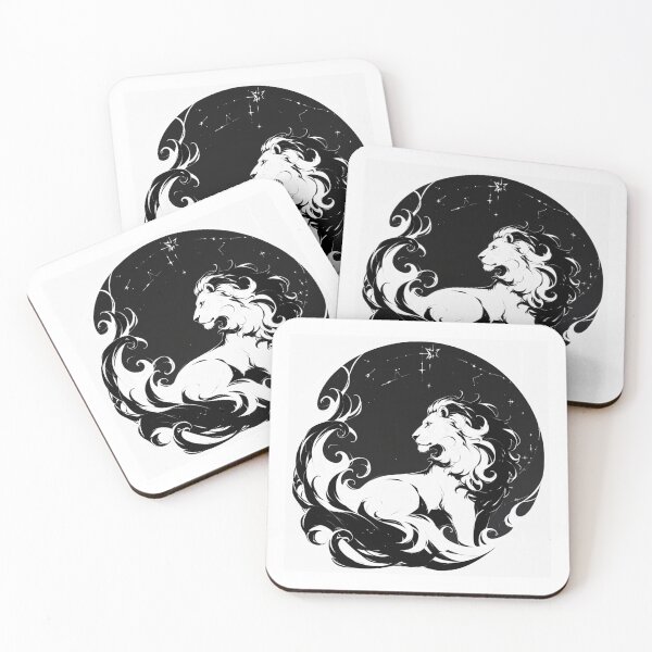 Item preview, Silhouette black and white lion  designed and sold by SMARTKIT  DESIGNAGENCY.
