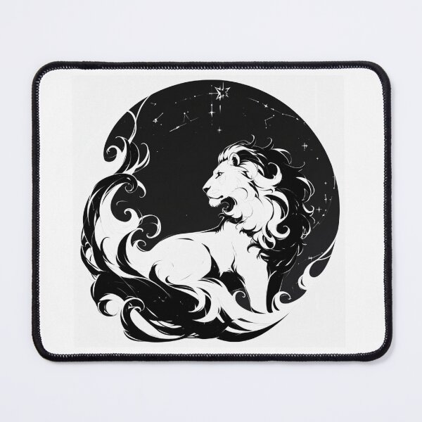 Item preview, Silhouette black and white lion  designed and sold by SMARTKIT  DESIGNAGENCY.