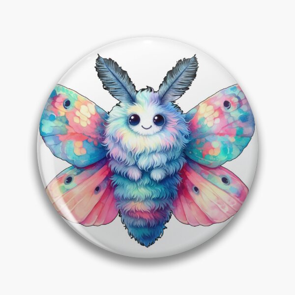 Item preview, Kawaii Baby Moth 21 designed and sold by SchokoGoth.