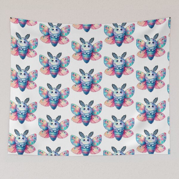 Item preview, Kawaii Baby Moth 21 designed and sold by SchokoGoth.