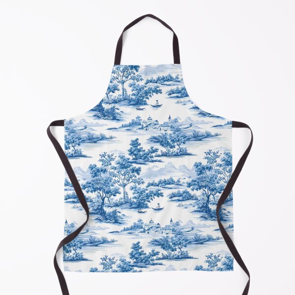 Item preview, Toile de jouy,blue china,Chinoiserie,toile, designed and sold by MariaMarinova.