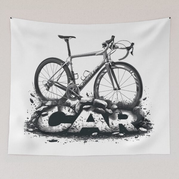 Item preview, Bikes Over Cars designed and sold by Esskay Designs.
