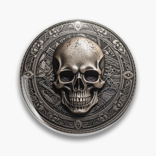 Item preview, Pirate coin | Fantasy coin | Medieval coin | Pirate Skull | Pirate treasure | Dnd token 5 designed and sold by Yaremchuk.