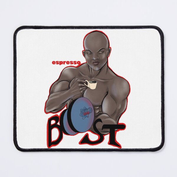 Item preview, Muscel Man with espresso  designed and sold by strughi.