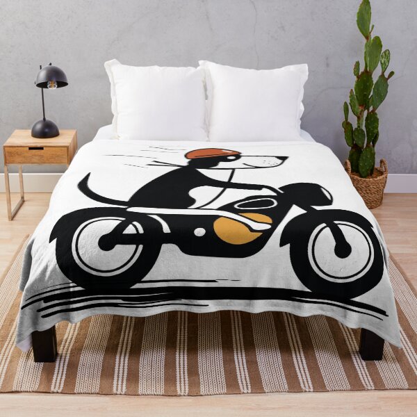 Item preview, Dog on a Motorcycle designed and sold by JawArts.